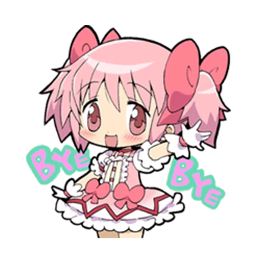 Sticker Puella Magi Madoka Magica @Nekosticker - 1 Sticker Puella Magi Madoka Magica @Nekosticker - 1