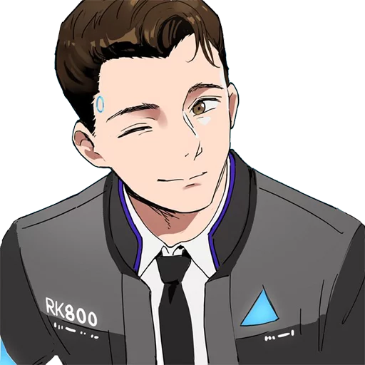 Detroit: Become Human (Connor) @Nekosticker Detroit: Become Human (Connor) @Nekosticker -