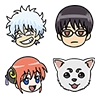 Gintama Emoji @Nekosticker Gintama Emoji @Nekosticker - cartoon