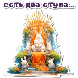 Стикер НейроЗайки @cute_enot_art - 2