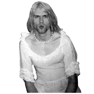 Стикер Kurt Cobain @stickersb2b - 0