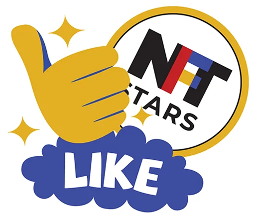 Sticker NFT STARS - 0