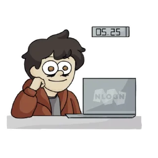 Sticker NlogN - 7
