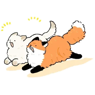 Sticker Numsiri fox @anime4_arts - 0