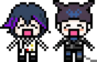 Sticker / Kokichi Oma 3 (4?) by @wanna_s_l_e_e_p / - 10