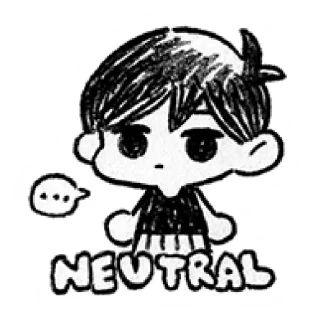 Стикер Official Omori Stickers (OMOCAT) - 0