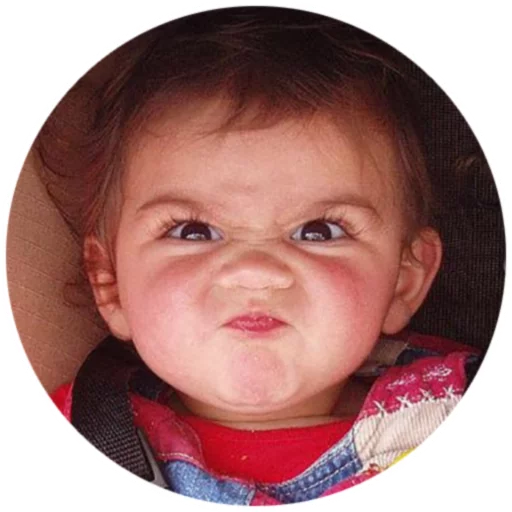 human face toddler baby