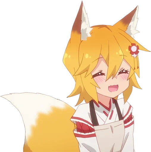 Sewayaki Kitsune no Senko-san @anime_stickerr Sewayaki Kitsune no Senko-san @anime_stickerr -