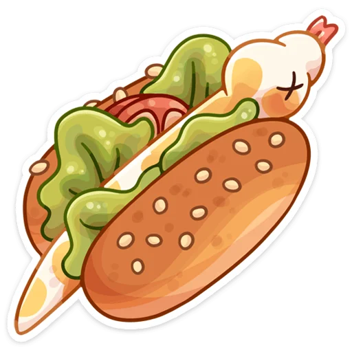 Стикер Питончик Пончик (@TgSticker) - 11