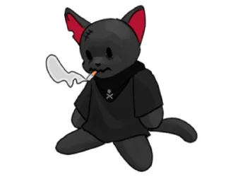 Стикер шедевроразе кот /@erorkto/ - 4