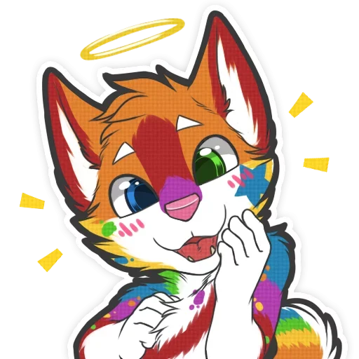 Multicolored @stickersb2b Multicolored @stickersb2b -