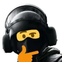 Sticker Rainbow Six Siege. Special edition for Republic Laugh - 0