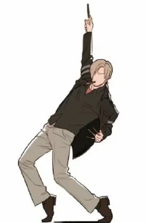 Стикер Leon Kennedy @sozdat_stikery_bot - 8