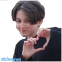 Favorite Sticker by @fStikBot Favorite Sticker by @fStikBot - человеческое лицо