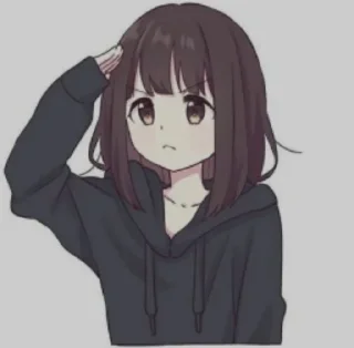 Стикер Разнообразное аниме @WmojiBot - 1