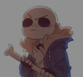 Стикер sans - 0