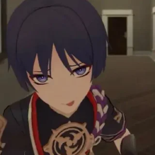 Стикер 𝐒𝐜𝐚𝐫𝐚𝐦𝐮𝐬𝐡𝐚~ - 9