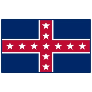 Стикер confederate flags - 1