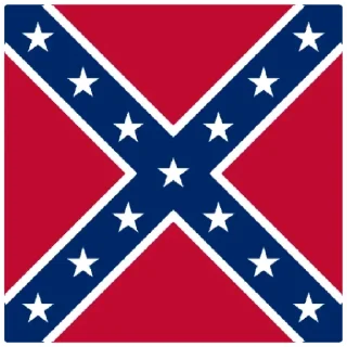 Стикер confederate flags - 2