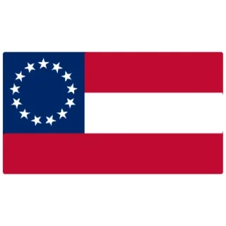 Стикер confederate flags - 3