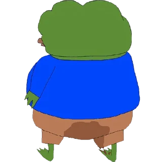 Стикер Peepo 2 - Tw: @soyAgiraru - 1