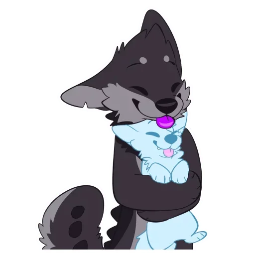 Flauschigefuchs stickers 6 — @stckrRobot Flauschigefuchs stickers 6 — @stckrRobot -