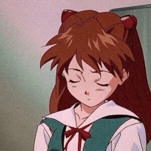 anime anime cartoon human face