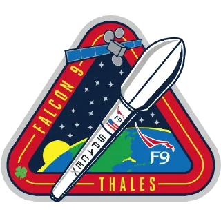 Стикер Космос и эмблемы Space X - 8