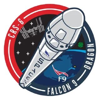 Sticker Космос и эмблемы Space X - 0