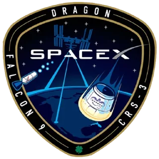 Стикер Космос и эмблемы Space X - 9