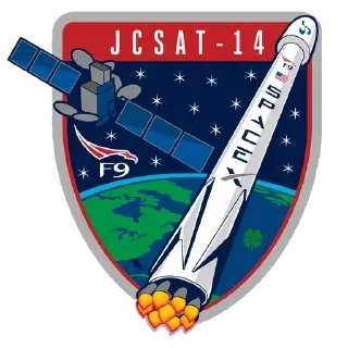 Стикер Космос и эмблемы Space X - 4