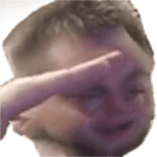 cheek cheek person forehead