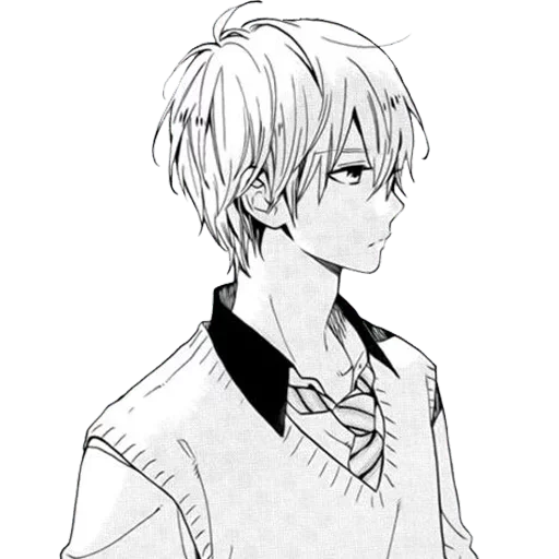 sketch sketch anime human face
