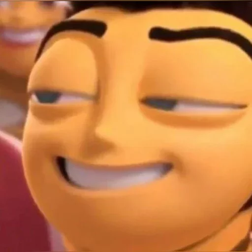 cartoon cartoon smile statue