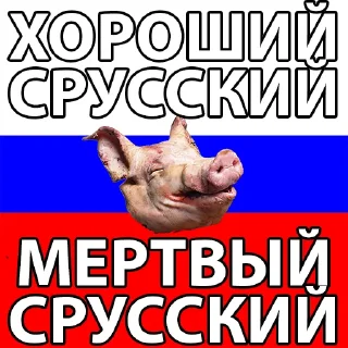 Стикер русня пидарасы - 2 Стикер русня пидарасы - 2