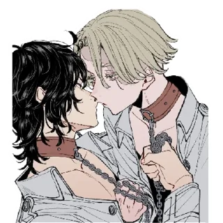 Sticker тм хорни🥵 энд cute 🥺 | via sticked.app - 11