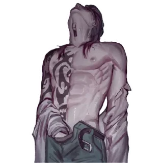 Sticker тм хорни🥵 энд cute 🥺 | via sticked.app - 6