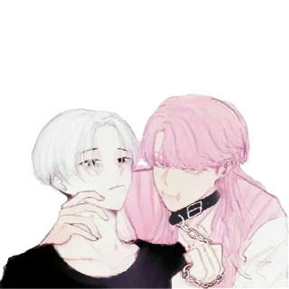 Sticker тм хорни🥵 энд cute 🥺 | via sticked.app - 4