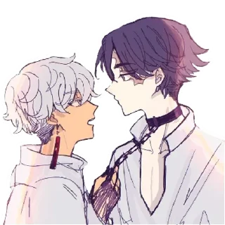 Sticker тм хорни🥵 энд cute 🥺 | via sticked.app - 3