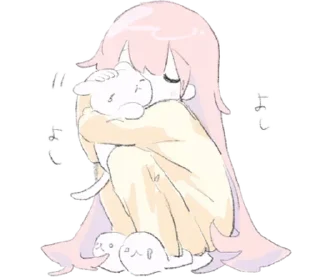 Стикер ૮ྀི づ 𖥦◝ ྀིა @drowndreams - 7