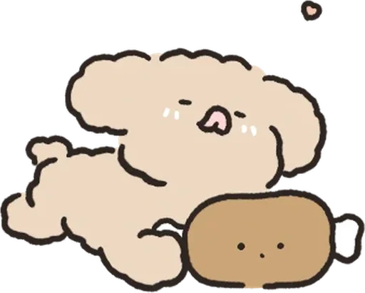 복슬복슬 아기푸들이랑 놀아주세요! 5 By @KakaoEmoticon 복슬복슬 아기푸들이랑 놀아주세요! 5 By @KakaoEmoticon -
