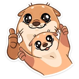 Sticker Семейка Отти • @TgSticker - 4