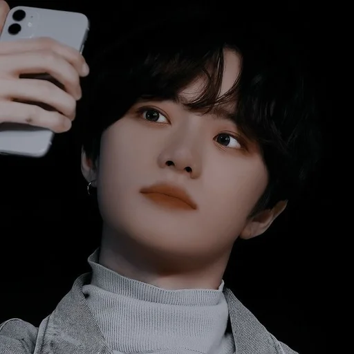person person human face mobile phone