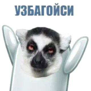 Стикер УЗБАГОЙСЯ - 8
