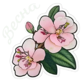 Sticker Весна: @umamari - 6 Sticker Весна: @umamari - 6
