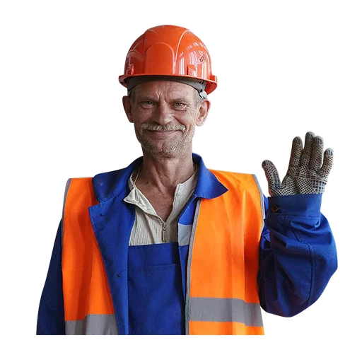 Стикер workers - 6