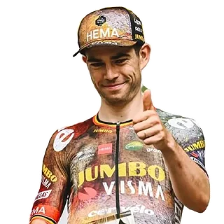 Sticker Wout van Aert - 0