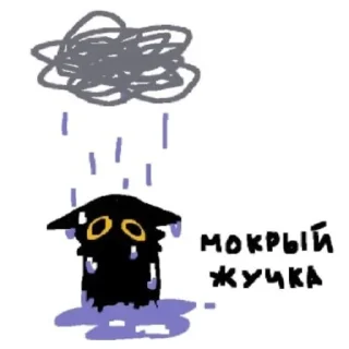 Sticker Жучка - 10